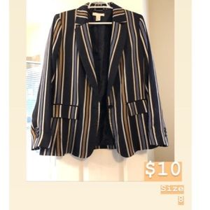 Striped Blazer